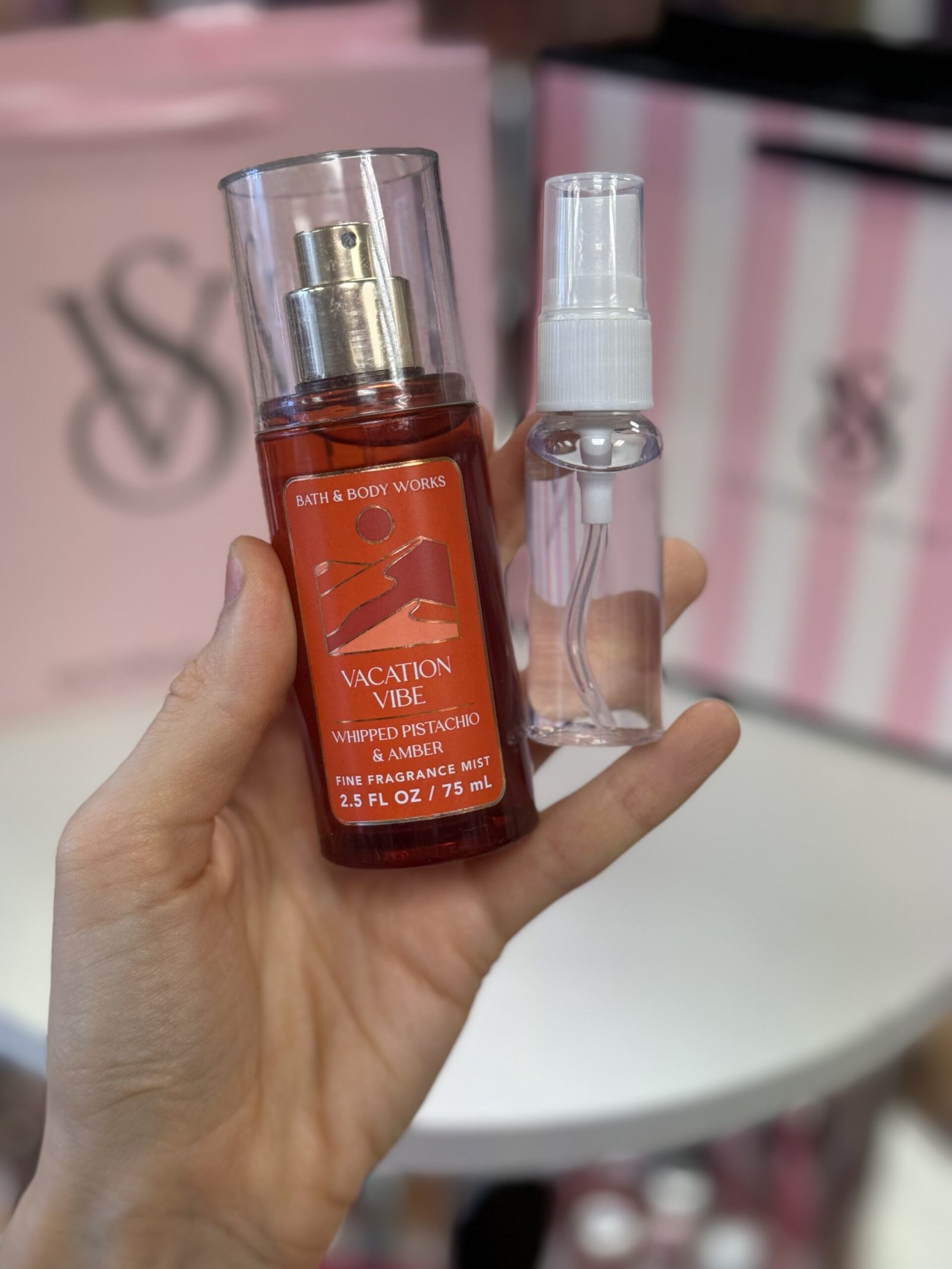 Парфумований спрей для тіла (розпив) Bath & Body Works Vacation Vibe, 20 мл