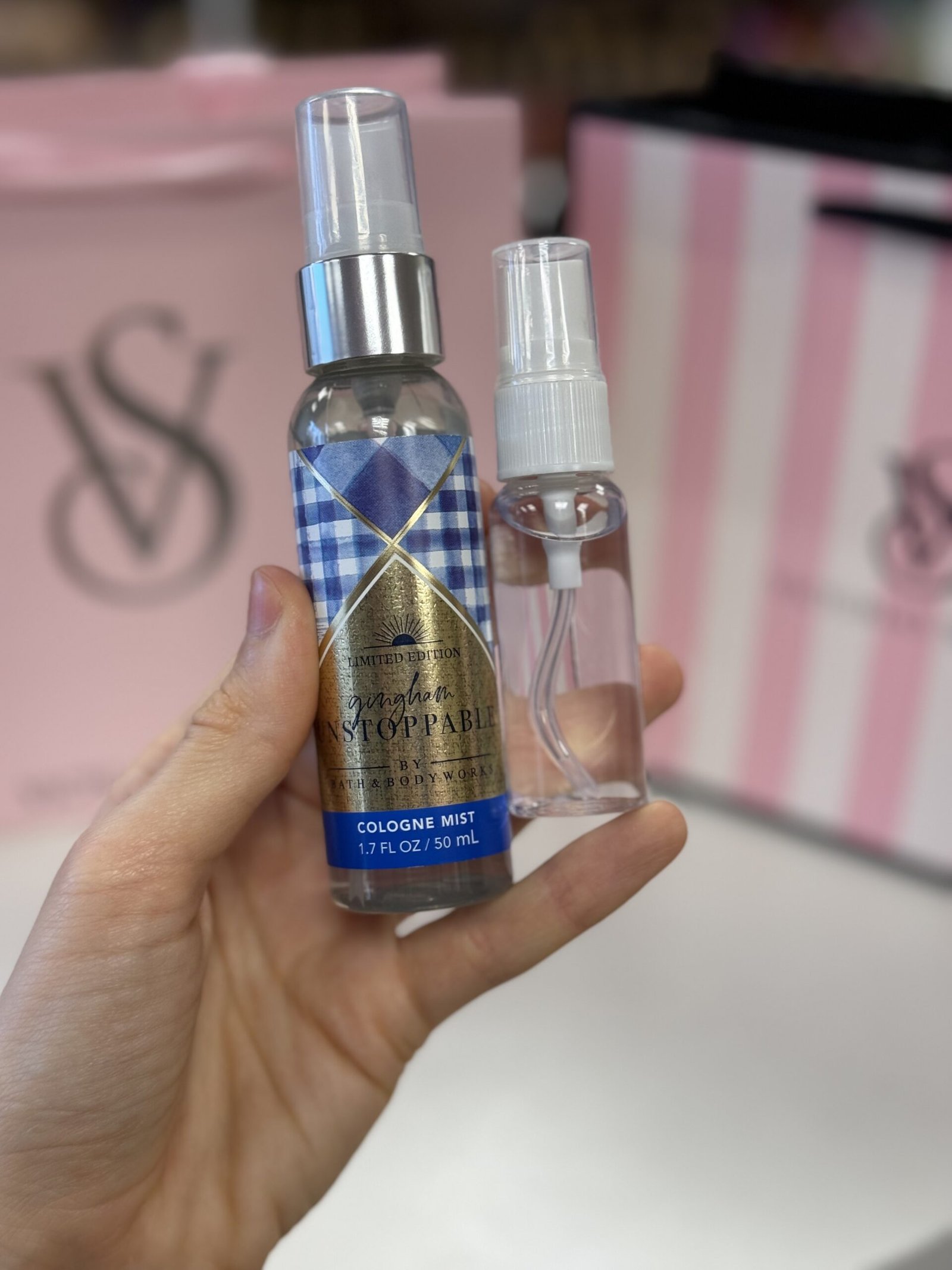 Парфумований чоловічий спрей для тіла (розпив) Bath & Body Works Gingham Unstoppable, 20 мл