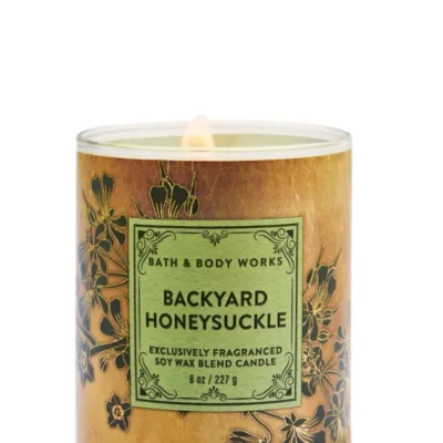 Парфумована свічка на 1 гніт Bath & Body Works Backyard Honeysuckle, 227 г