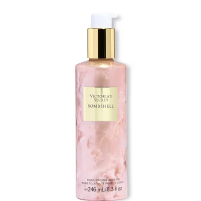 Поживна олія-бронзер для тіла з шиммером Victoria's Secret Bombshell, 246 мл