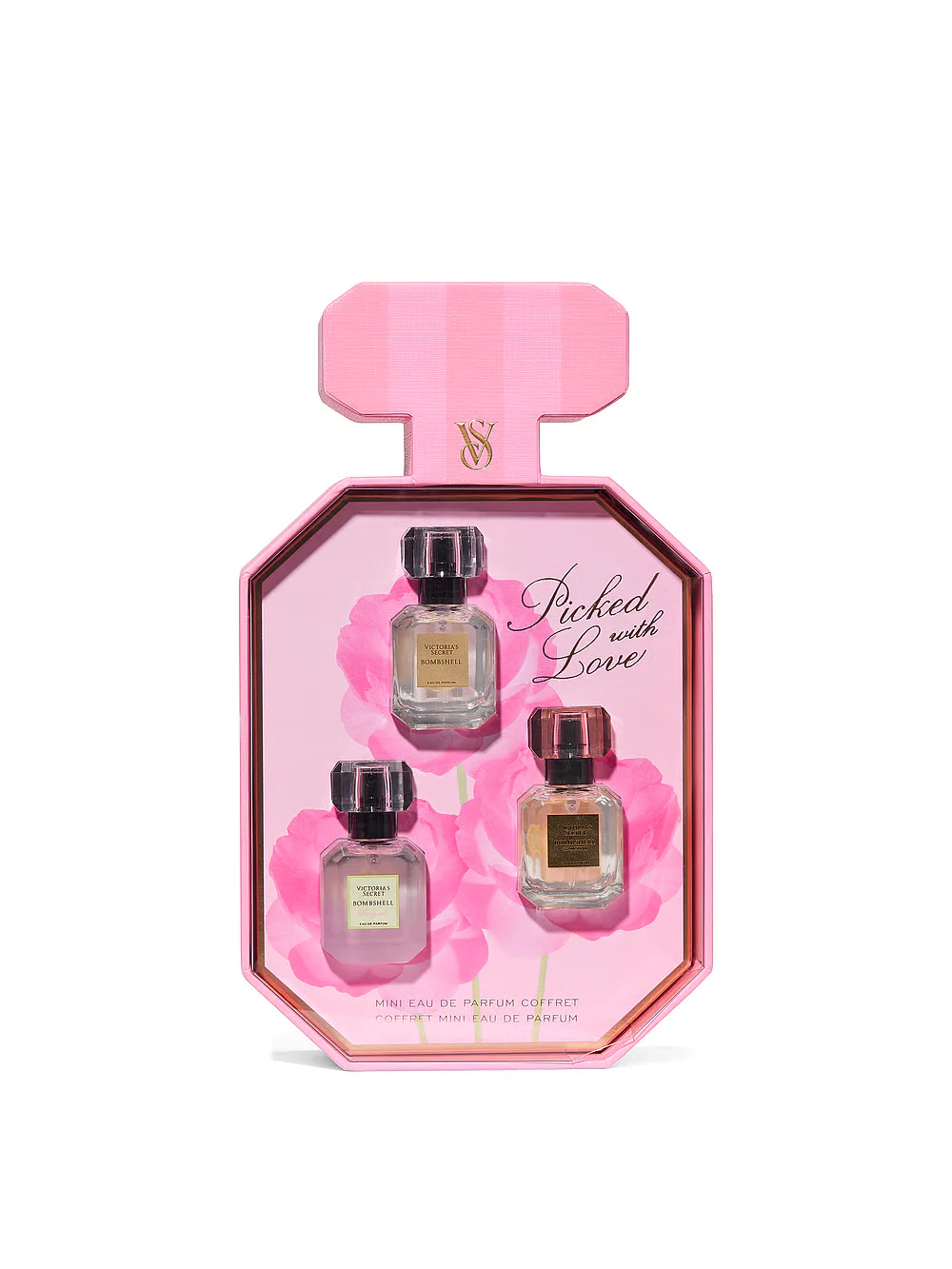 Подарунковий набір парфумів Victoria's Secret Fragrance Gift Set Bombshell, 7.5 мл*3