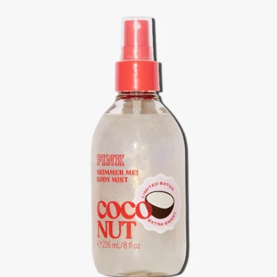 Парфумований спрей для тіла з шиммером Pink Coconut, 236 мл