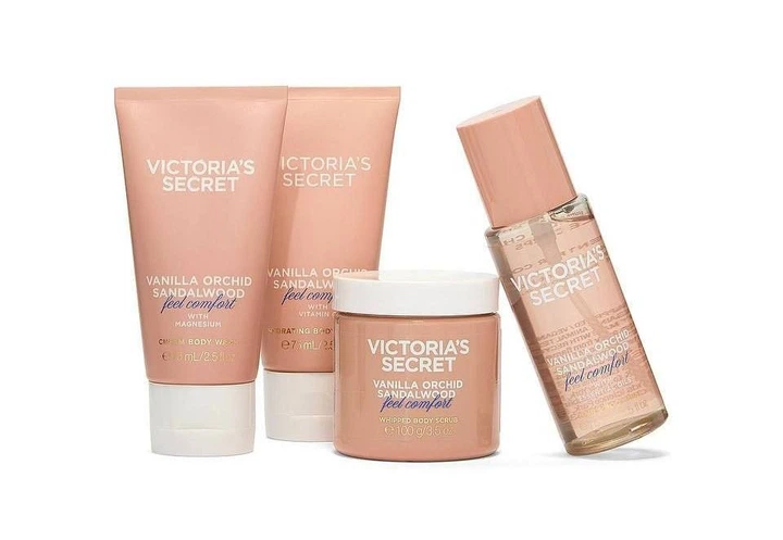 Подарунковий набір з косметичкою Victoria's Secret Vanilla Orchid & Sandalwood