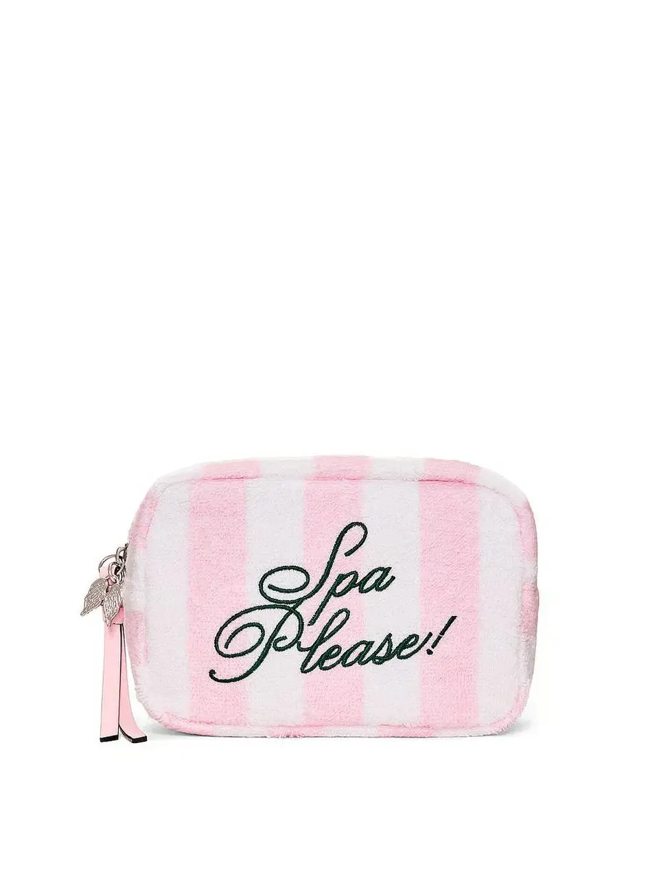 Косметичка махрова Victoria's Secret Shine Logo Travel Makeup Bag