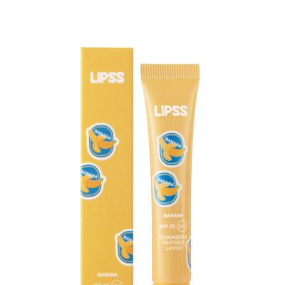 Блиск для губ з бананом SPF 20 Lipss Lipper Banana, 10 мл