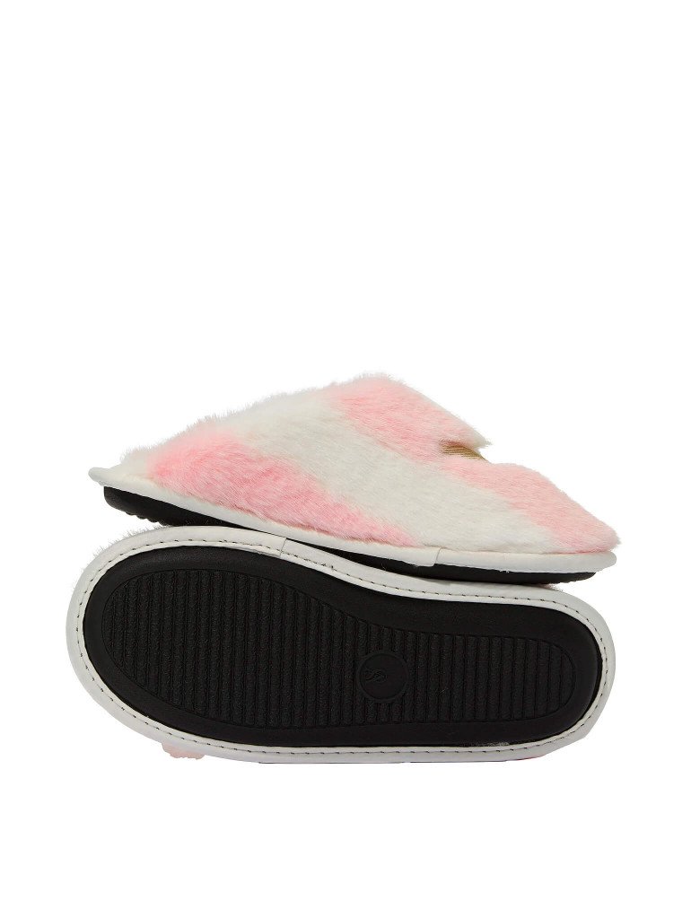 Капці Victoria's Secret Luxe Plush Closed-Toe Slippers Heritage Stripe