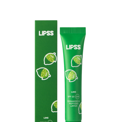 Блиск для губ з бананом SPF 20 Lipss Lipper Lime, 10 мл