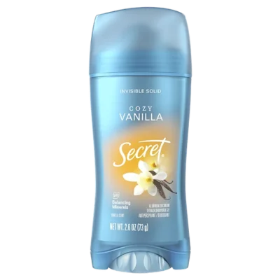 Парфумований твердий антиперспірант Secret Cozy Vanilla, 73 г