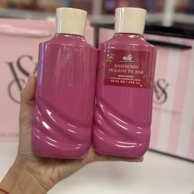 Парфумований гель для душу Bath & Body Works Raspberry Holiday Pie Bar, 295 мл (УЦІНКА)