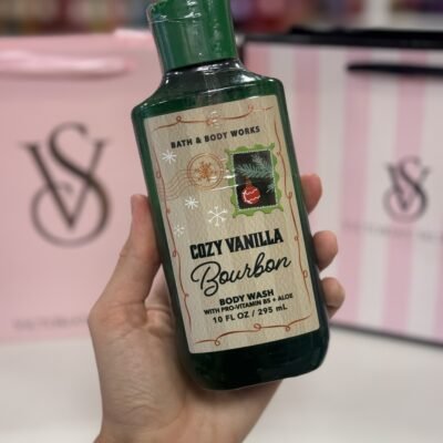 Парфумований гель для душу Bath & Body Works Cozy Vanilla Bourbon, 295 мл (УЦІНКА)