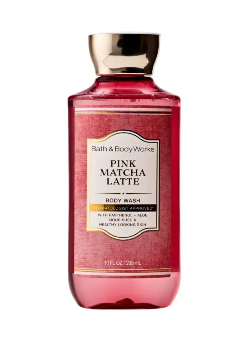 Парфумований гель для душу Bath & Body Works Pink Matcha Latte, 295 мл