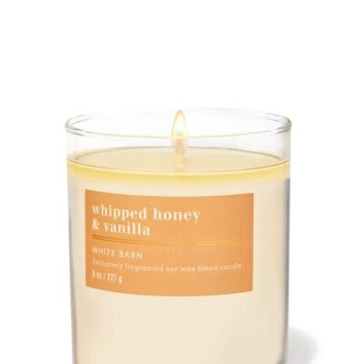 Парфумована свічка на 1 гніт Bath & Body Works Whipped Honey & Vanilla, 227 г