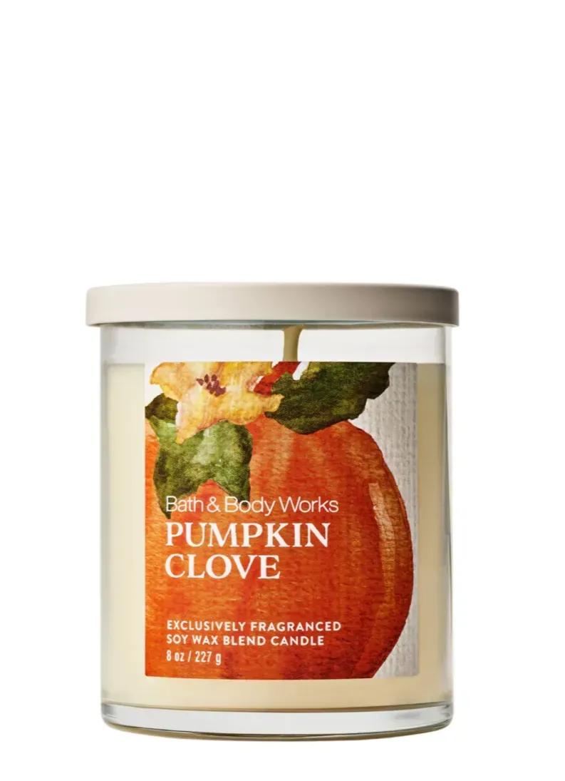 Парфумована свічка на 1 гніт Bath & Body Works Pumpkin Clove, 227 г