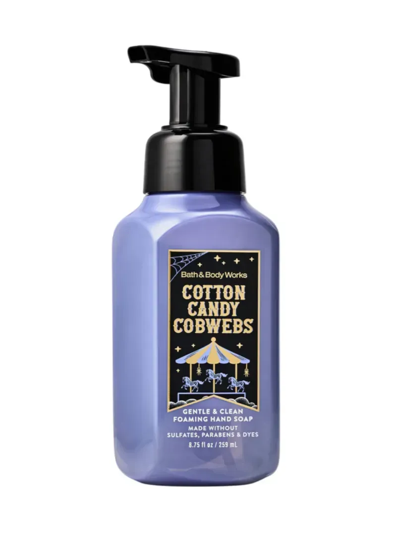 Парфумоване пінне мило для рук Bath & Body Works Cotton Candy Cobwebs, 259 мл