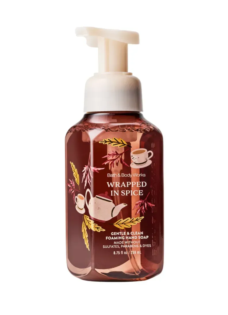 Парфумоване пінне мило для рук Bath & Body Works Wrapped in Spice, 259 мл
