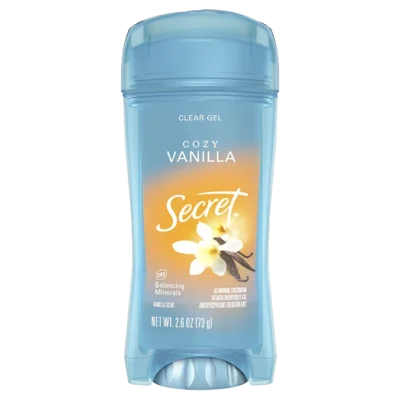 Парфумований гелевий антиперспірант Secret Cozy Vanilla, 73 г