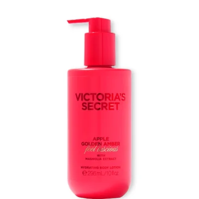 Парфумований поживний лосьйон для тіла Victoria's Secret Feel Luscious Apple Golden Amber, 296 мл