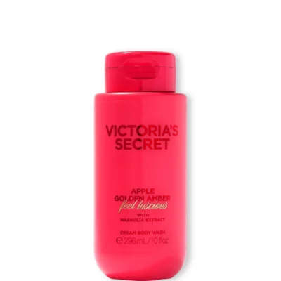 Парфумований кремовий гель для душу Victoria's Secret Feel Luscious Apple Golden Amber, 296 мл