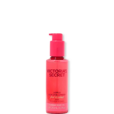 Поживна олія для тіла шиммером Victoria's Secret Feel Luscious Apple Golden Amber, 128 мл