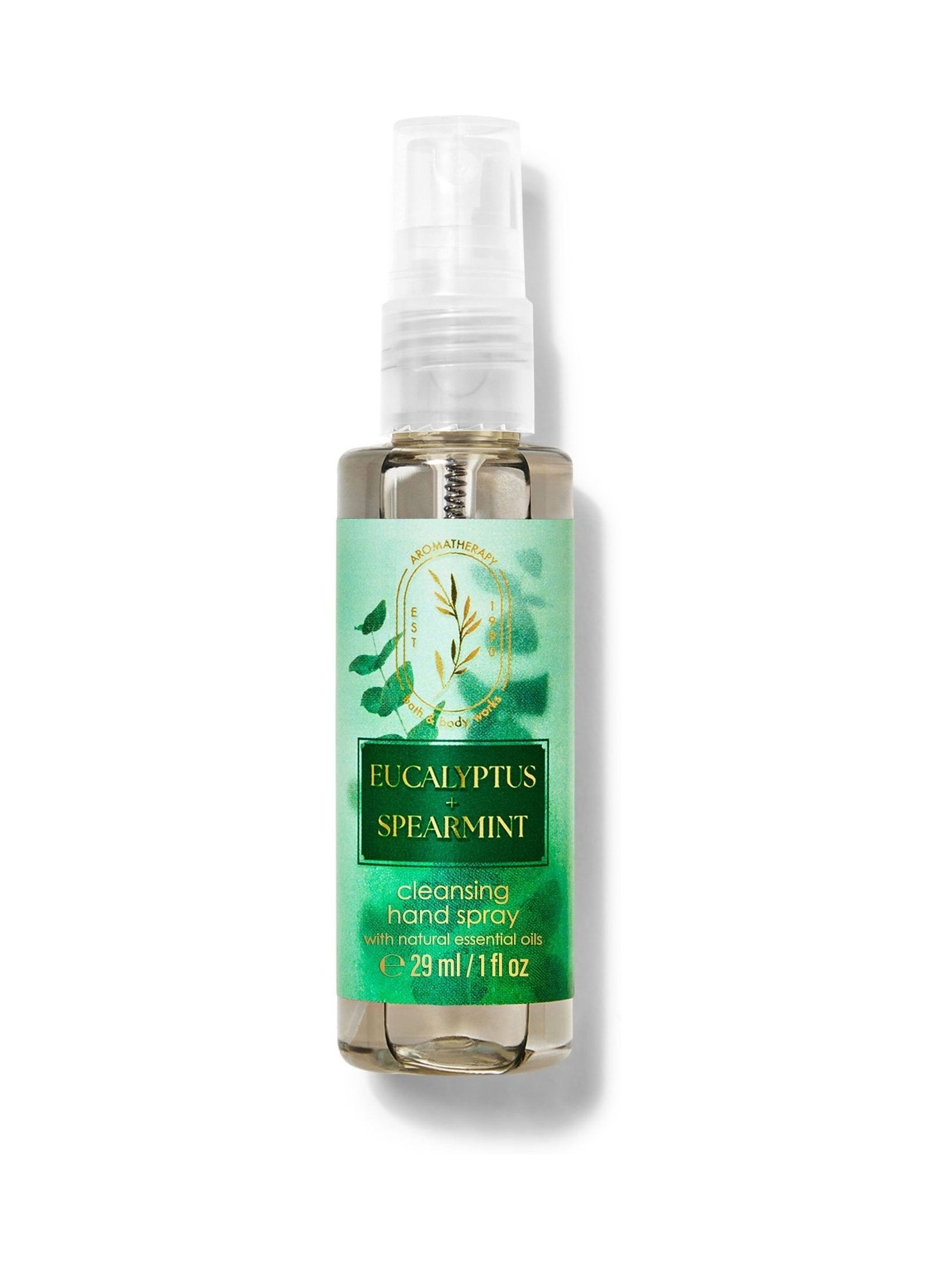 Антисептик-спрей (санітайзер) для рук Bath & Body Works Relief Eucalyptus & Spearmint, 29 мл